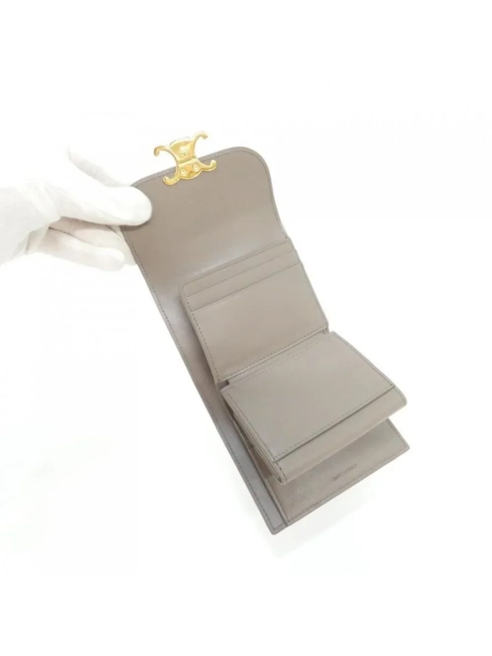 Celine Wallet Wallets Gold - Picture 7 of 9